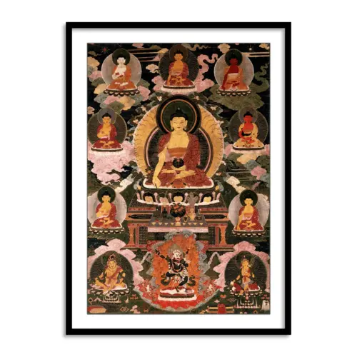 The Medicine Buddha Art Painting